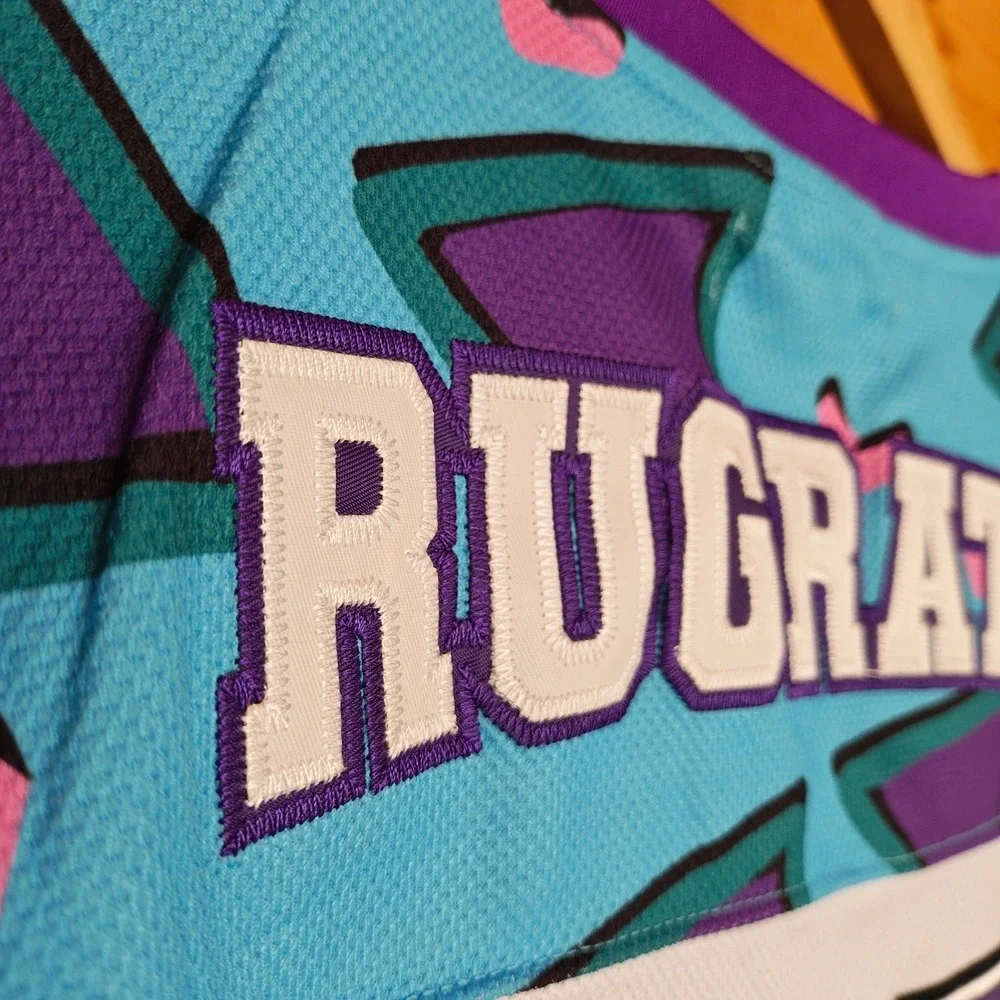 Headgear Classics Hockey Jersey Reptar Nickelodeon Rugrats Embroidered kids XL